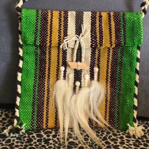 WOOL CROSSBODY BAG